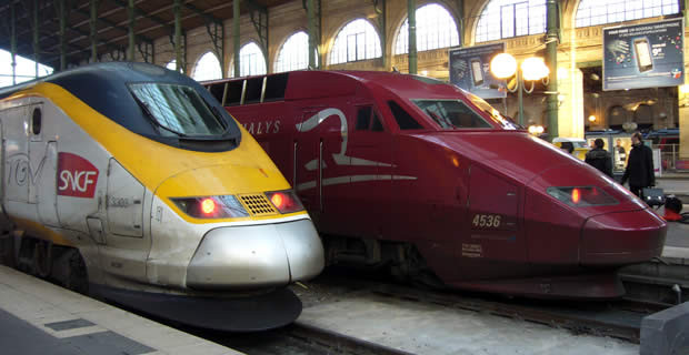 Thalys en TGV naar Frankrijk