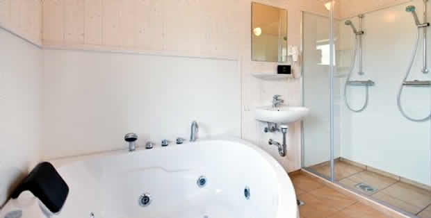 Luxe badkamer Landal Travemunde