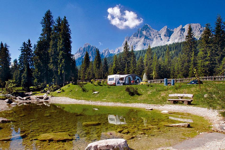 Camping Caravan Park Sexten Zuid-Tirol
