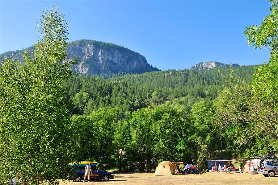 camping in Les Vigneaux