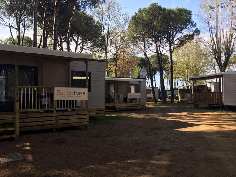 Luxe stacaravans camping Ca Savio